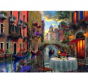 Картина алмазами на підрамнику 