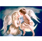 Картина алмазная мозаика "Маленькие ангелы"