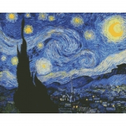 Картина алмазна мозаїка "Зоряна ніч" Ван Гога