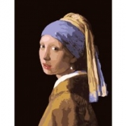 Картина за номерами Дівчина із перлиною сережкою. Ян Вермеєр