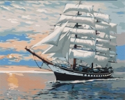 Картина по номерам "Ветер в парусах"