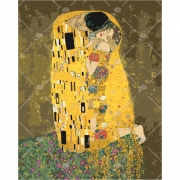 Картина за номерами "Аура поцілунку 2 Густав Клімт"