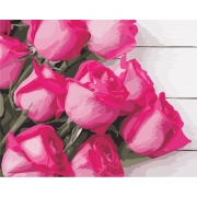 Картина за номерами "Шляхетні троянди"