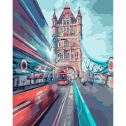 Картина по номерам "Динамический Лондон"