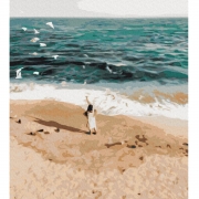 Картина по номерам "Фигура на побережье"