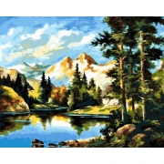 Картина за номерами "Гірський пейзаж"