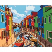 Картина по номерам "Краски города"