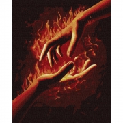 Картина по номерам "Огонь между нами 1"