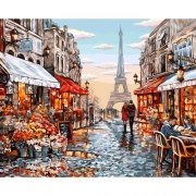 Картина по номерам "Париж"