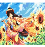 Картина за номерами "Пісня квітів"
