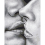 Картина за номерами "Поцілунок"