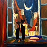 Картина по номерам "Романтическая ночь"