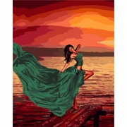 Картина по номерам "Танец у моря"