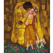 Картина за номерами "Український поцілунок"