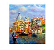 Картина по номерам "Венеция лазурная" в коробке