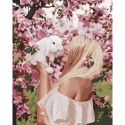 Картина за номерами "Весняна ніжність"