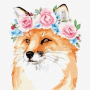 Картина за номерами "Чарівна лисиця"