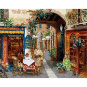 Картина по номерам "Волшебный переулок"