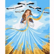Картина по номерам "Все будет Украина" krizhanskaya