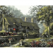 Картина по номерам "Загородный дом"