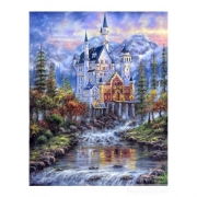 Картина за номерами "Замок в горах"
