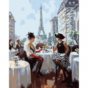 Картина за номерами "Сніданок у Парижі"