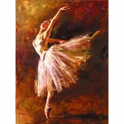 Картина за номерами «Балерина»