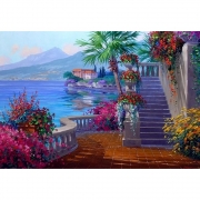 Картина по номерам «Вилла у моря»