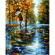 Картина по номерам для рисования "Осень в парке"