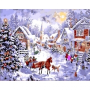 Картина по номерам "Рождественские колядки"