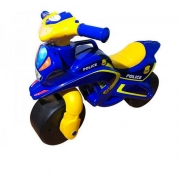 Каталка Doloni-toys Байк Полиция Синий с желтым
