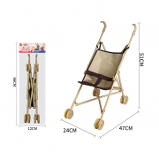 Коляска пластикова тростина для ляльок