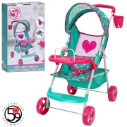 Коляска прогулочная с корзиной для кукол