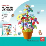 Конструктор "Цветок" 70 деталей