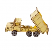 Конструктор ecoGOODS дерев'яна 3D модель Вантажівка КрАЗ самоскид