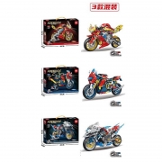 Конструктор мотоцикл 767 деталей