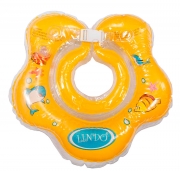 Круг для купания малышей желтый