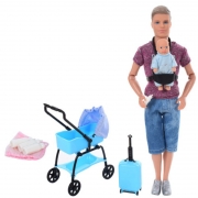 Лялька DEFA "Кен з немовлям"