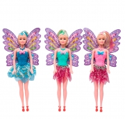 Кукла "Фея" с крыльями 3 вида