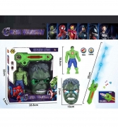 Лялька герой з маскою та мечем "Халк"