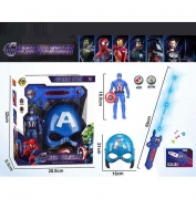 Лялька герой з маскою та мечем "Капітан Америка"