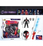 Лялька герой з маскою та мечем "Веном"