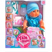 Кукла-пупс интерактивный "Yale baby" 35 см