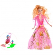 Лялька з нарядом донькою і аксесуарами