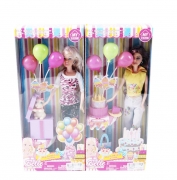 Лялька типу Барбі з набором "День народження"