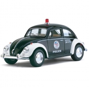 Машина "Kinsmart" 1967 Volkswagen жук классический (Police)