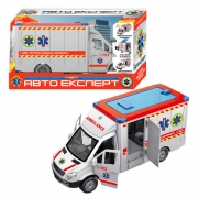 Машина на батарейках з українською озвучкою "Швидка допомога"