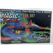 Мега трек Magic Track 360 деталей с подсветкой