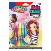 Мел-карандаш для волос 5 цветов "COLORINO"