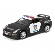 Металева машина "Kinsmart" 2009 Nissan GT-R R35 (Police)
